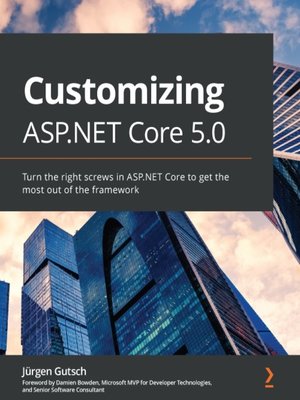 cover image of Customizing ASP.NET Core 5.0